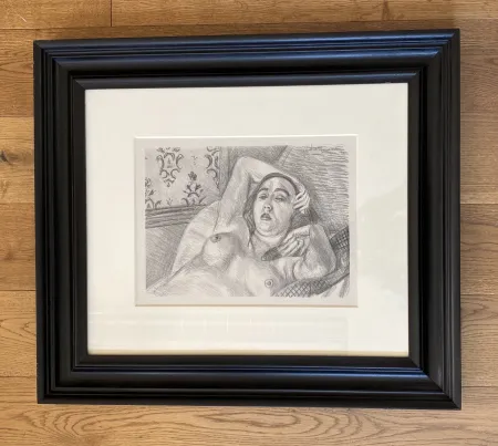 Lithograph Matisse -  Le repos du modele