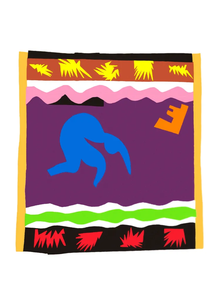 Lithograph Matisse - Le Toboggan (Toboggan)