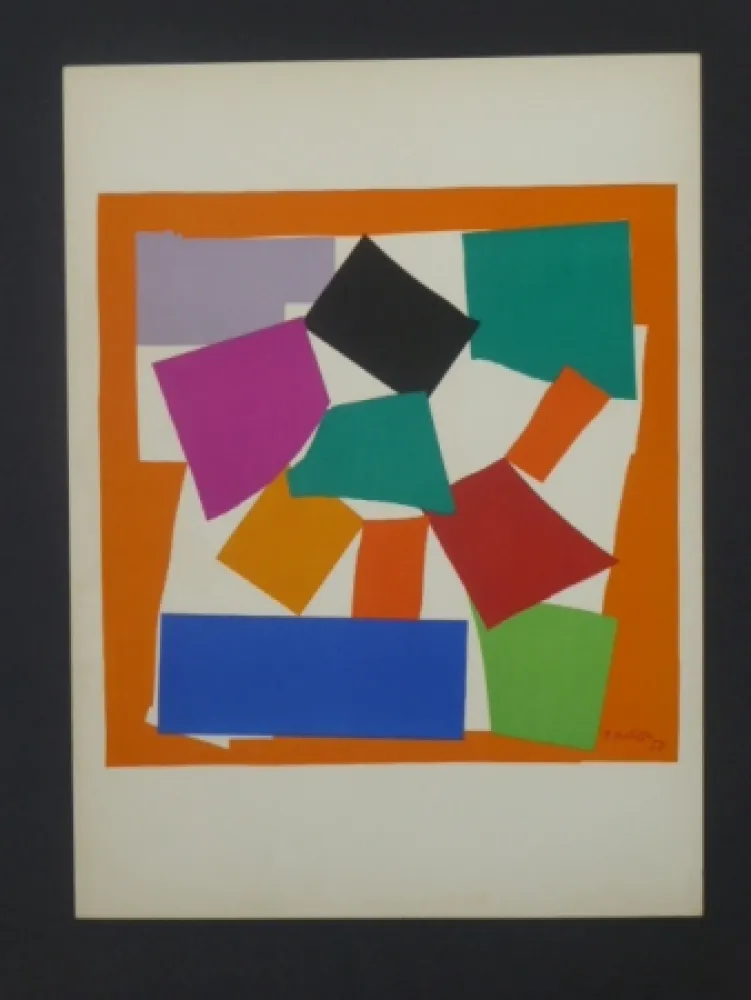 Lithograph Matisse - L'escargot, 1953