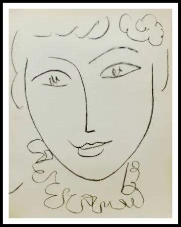 Lithograph Matisse - Madame de Pompadour