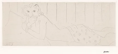 Etching Matisse - Nu Allongé