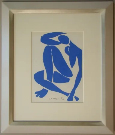 Lithograph Matisse - Nu Bleu