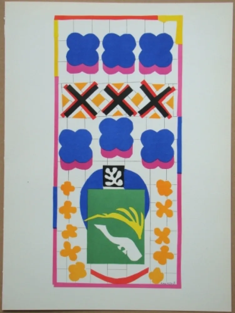 Lithograph Matisse - Poissons Chinois