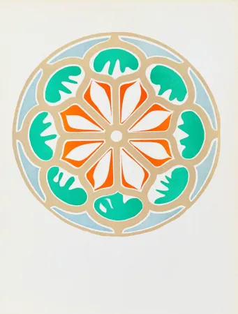 Lithograph Matisse - Rosace