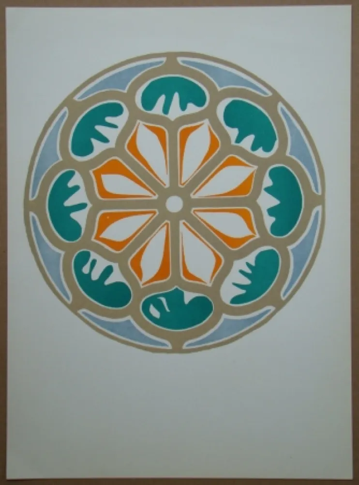 Lithograph Matisse - Rosace