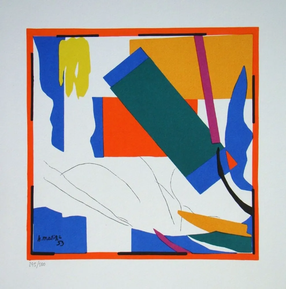 Screenprint Matisse - Souvenir d'Océanie, 1953