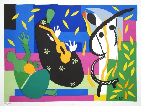 Lithograph Matisse - Tristesse du Roi
