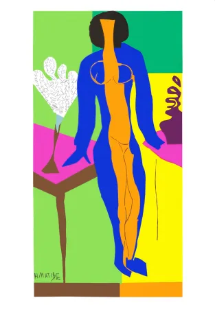 Lithograph Matisse - Zulma