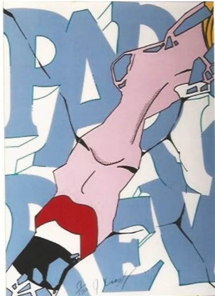 Screenprint Matos - Paris Review (Scream)