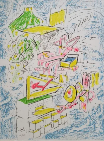 Lithograph Matta - 206.