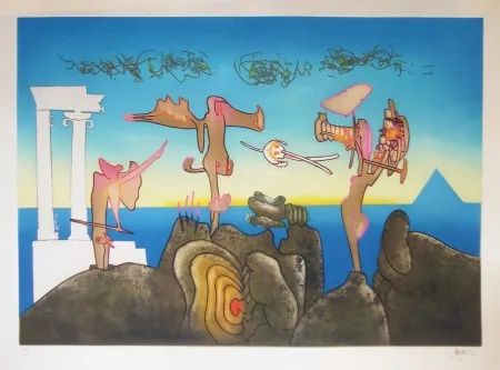 Engraving Matta - 5 a.m