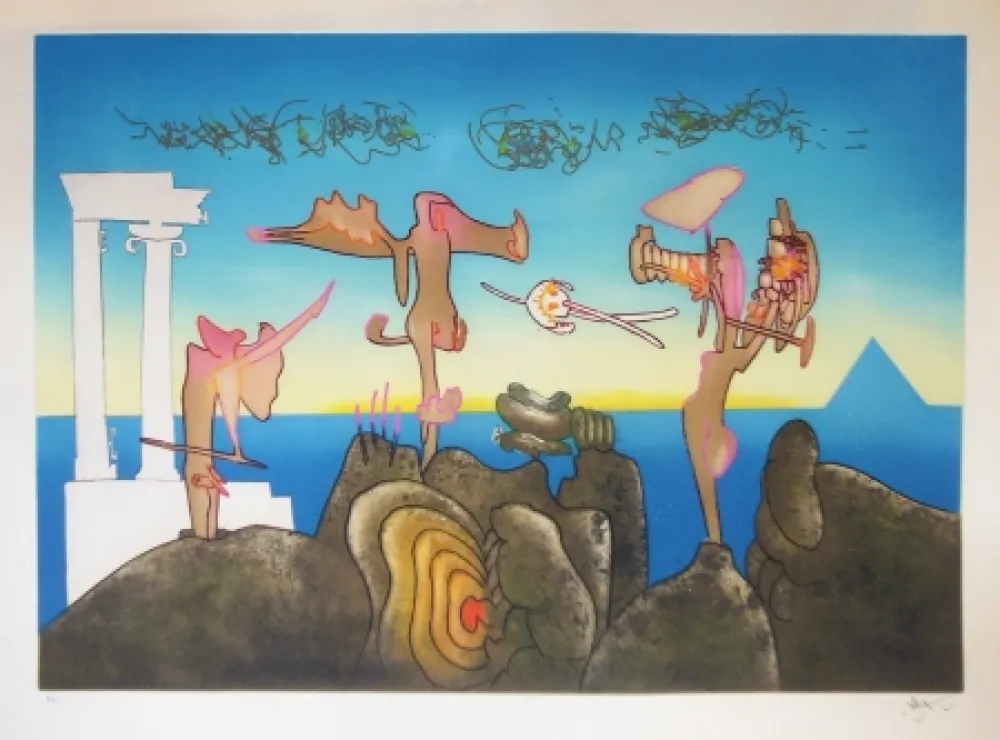 Engraving Matta - 5 a.m