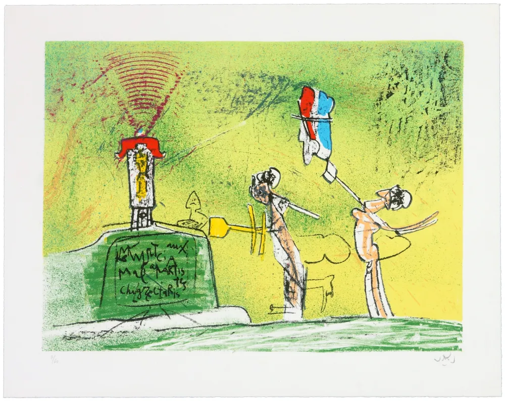 Lithograph Matta - All Cosmicstrippers I