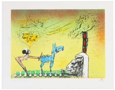 Lithograph Matta - All Cosmicstrippers III