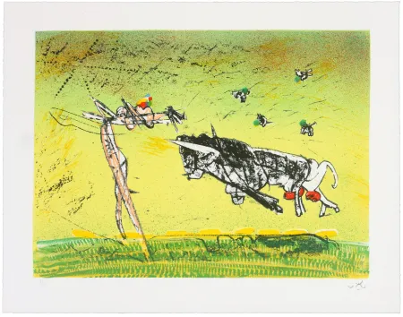 Lithograph Matta - All Cosmicstrippers IV