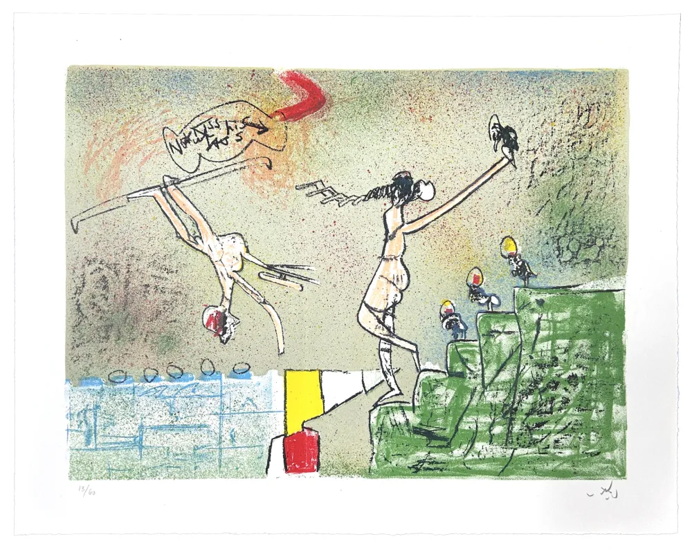 Lithograph Matta - All Cosmicstrippers IX