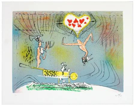 Lithograph Matta - All Cosmicstrippers XI