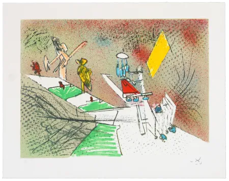 Lithograph Matta - All Cosmicstrippers XII