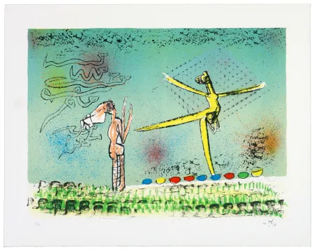 Lithograph Matta - All Cosmicstrippers XV