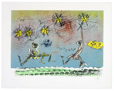 Lithograph Matta - All Cosmicstrippers XVI