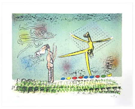Lithograph Matta - All Cosmicstrippers XVI