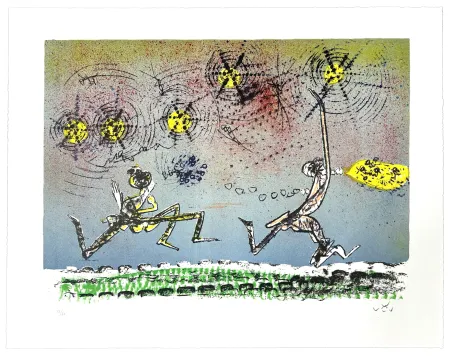 Lithograph Matta - All Cosmicstrippers XVII