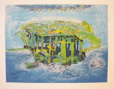 Etching And Aquatint Matta - Alpha