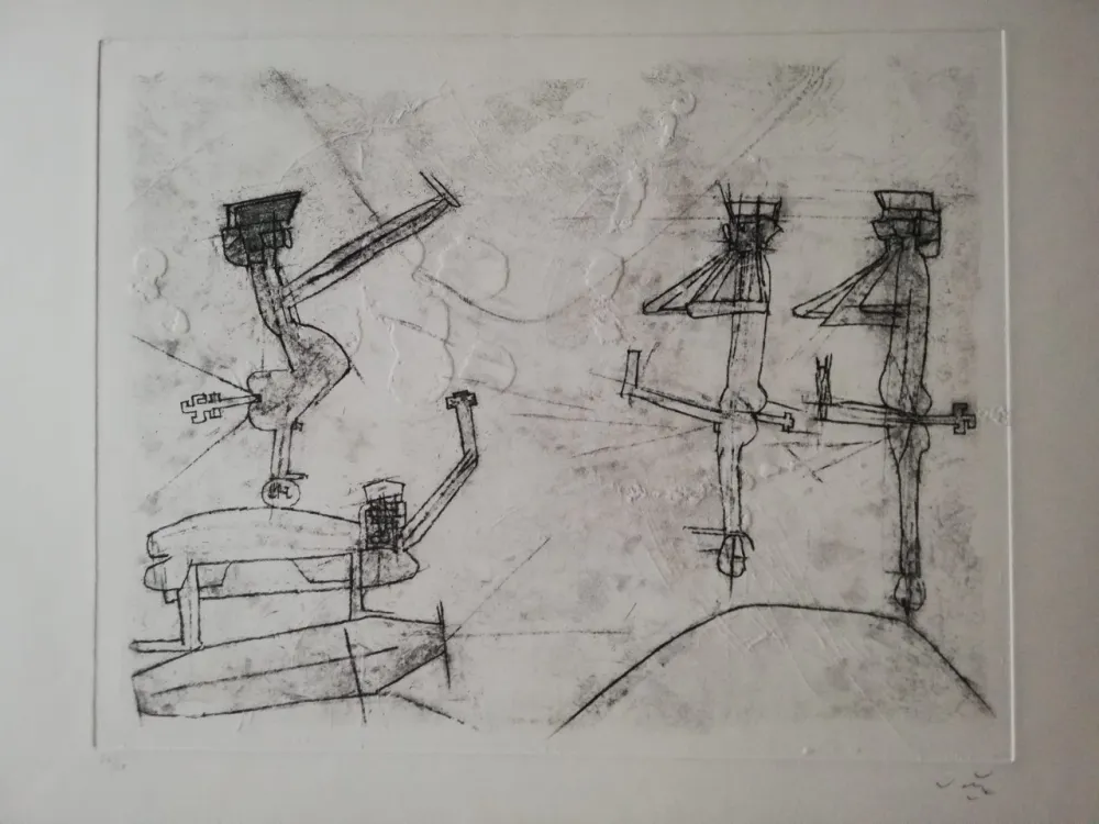 Etching Matta - Anti Franco