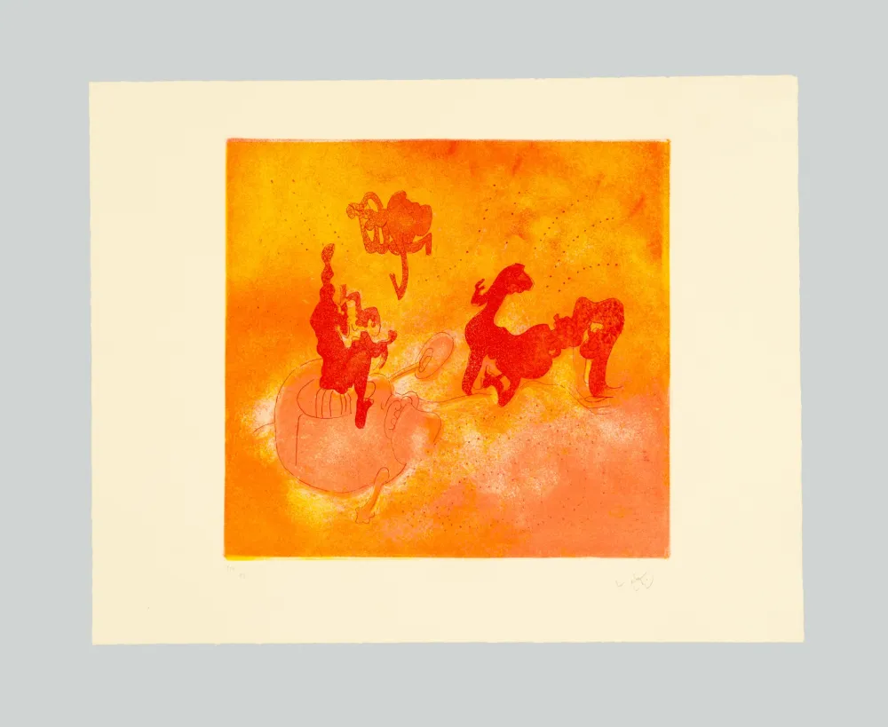 Etching And Aquatint Matta - Autoapocalipse