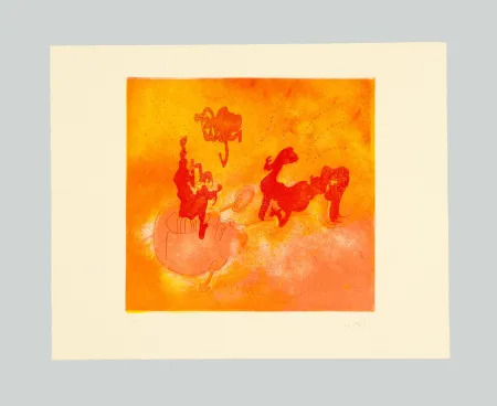 Etching And Aquatint Matta - Autoapocalipse