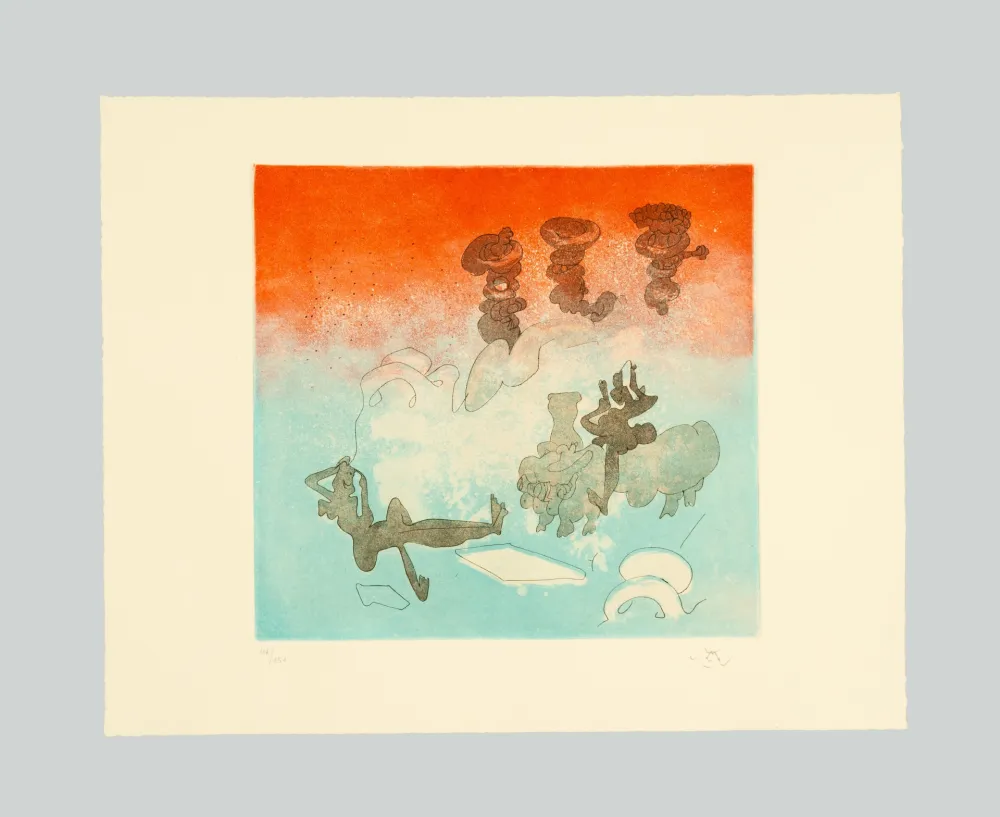 Etching And Aquatint Matta - Autoapocalipse