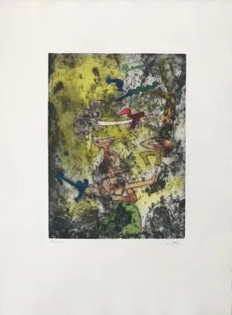 Engraving Matta - Centre Noeuds 