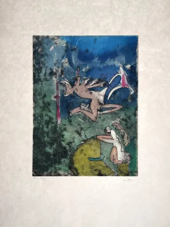 Engraving Matta - Centre Noeuds 