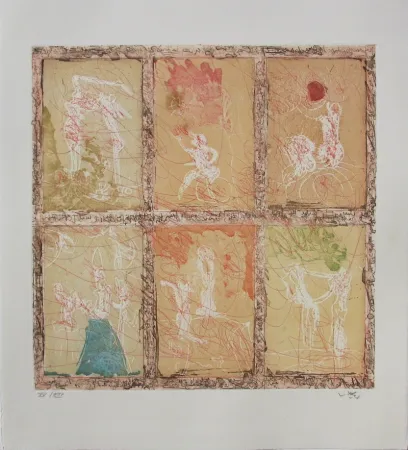 Etching And Aquatint Matta - Chair de rousse