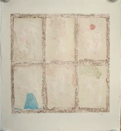 Aquatint Matta - Chair de Rousse