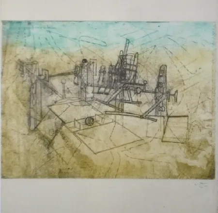 Etching And Aquatint Matta - Come detta dentro vo significado