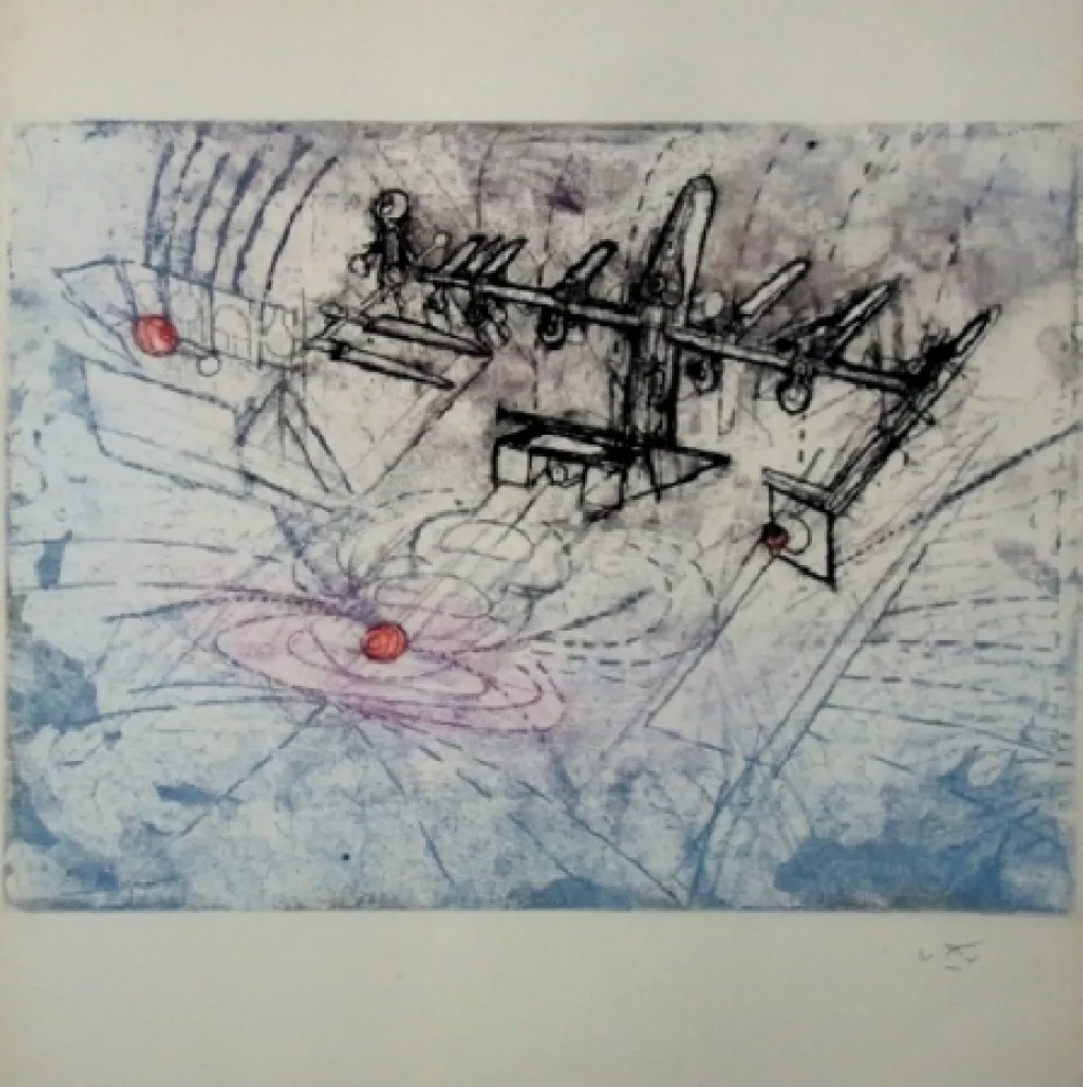 Etching And Aquatint Matta - Come detta dentro vo significado