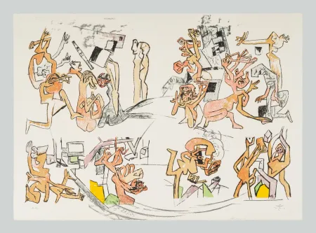 Screenprint Matta - Composizione