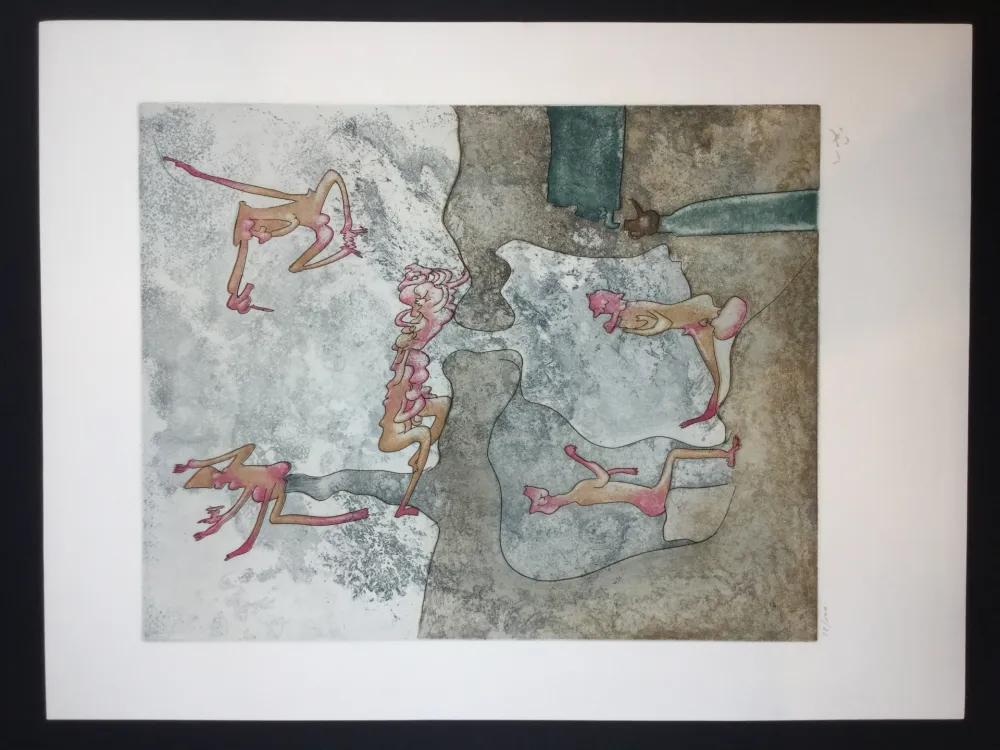 Etching And Aquatint Matta - COSÌ FAN TUTTE 