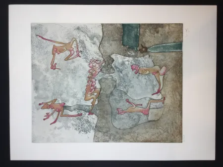 Etching And Aquatint Matta - COSÌ FAN TUTTE 