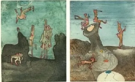 Etching And Aquatint Matta - Cosi Fan Tutte