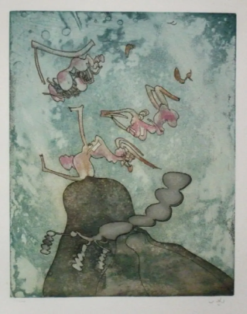 Etching And Aquatint Matta - Cosi fan tutte