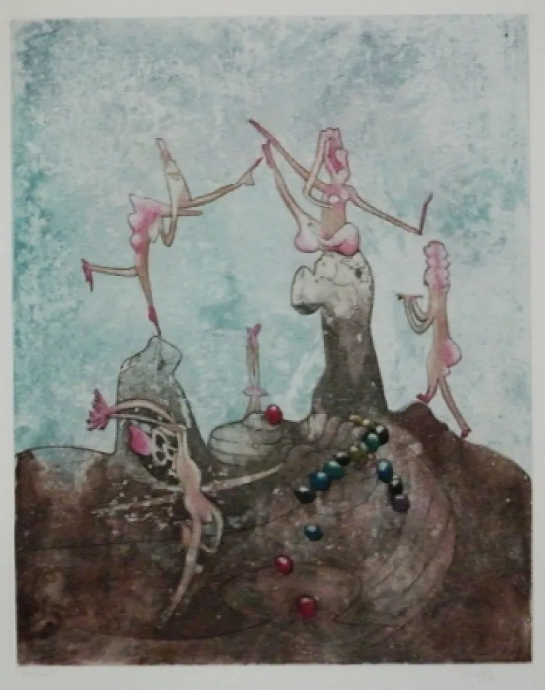 Etching And Aquatint Matta - Cosi fan tutte