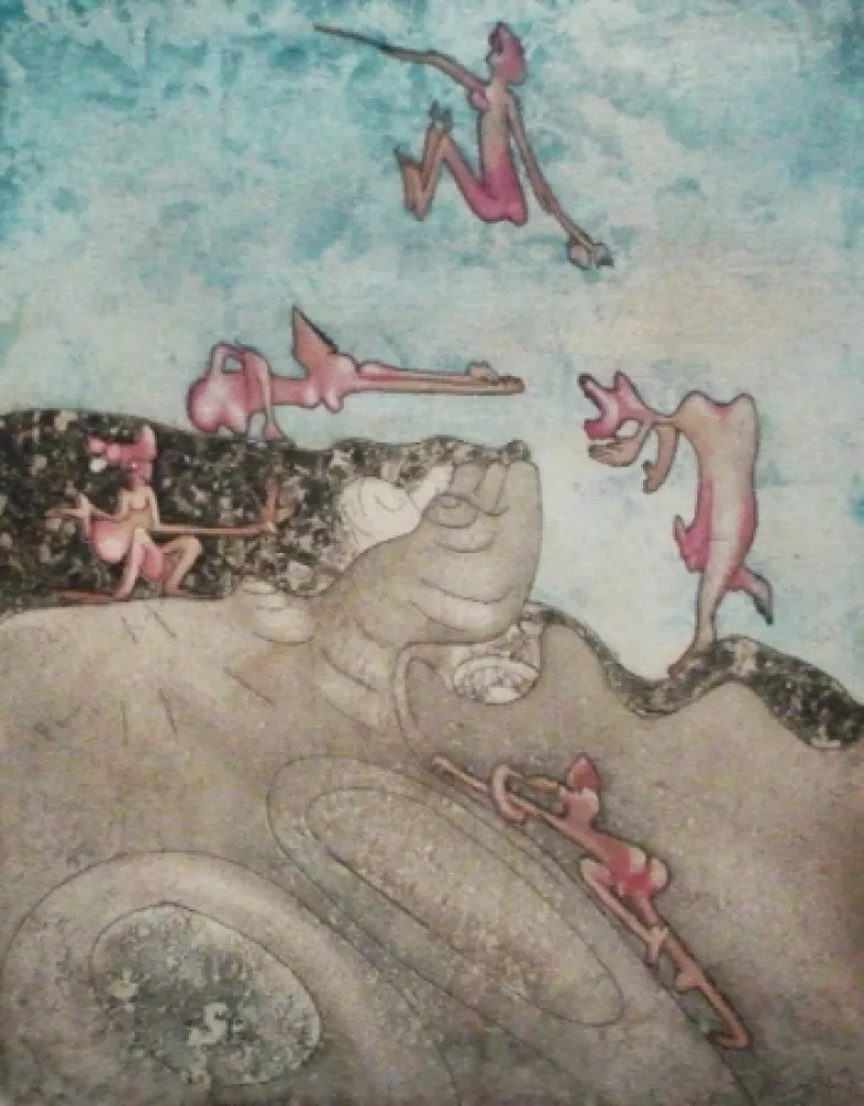 Etching And Aquatint Matta - Cosi fan tutte