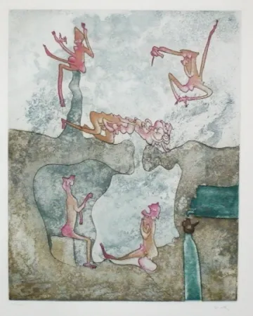 Etching And Aquatint Matta - Cosi fan tutte