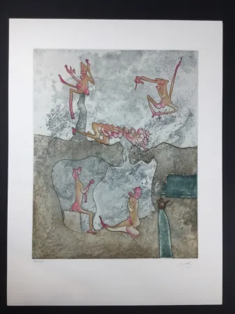 Etching And Aquatint Matta - COSÌ FAN TUTTE 