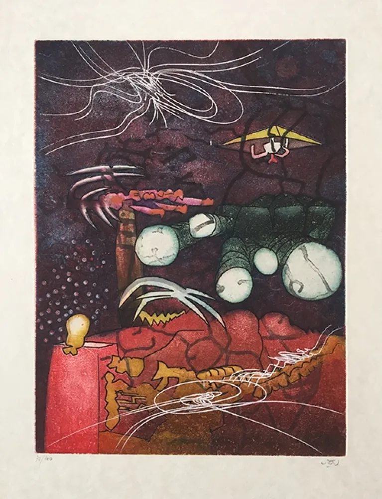 Etching And Aquatint Matta - Des Secrets Pour Changer La Vie – Une Saison Enfer 