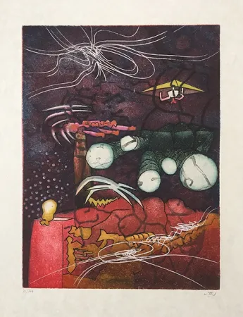 Etching And Aquatint Matta - Des Secrets Pour Changer La Vie – Une Saison Enfer 