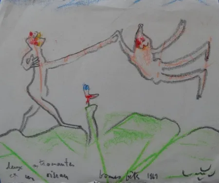 No Technical Matta - Deux astronautes et un oiseau