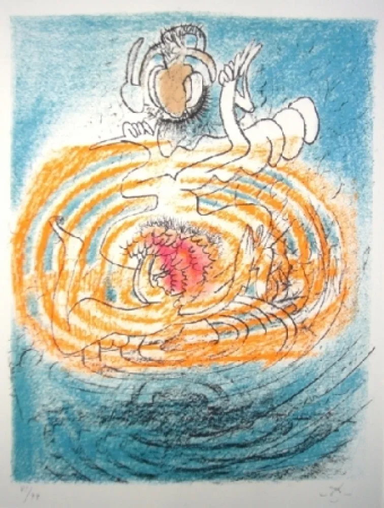 Etching And Aquatint Matta - D'or ling